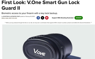 First Look: V.One Smart Gun Lock Guard II