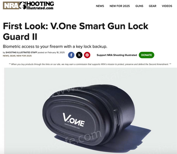 First Look: V.One Smart Gun Lock Guard II
