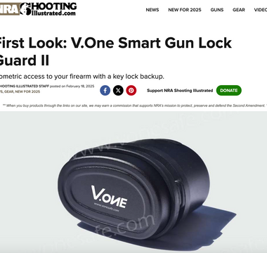 First Look: V.One Smart Gun Lock Guard II
