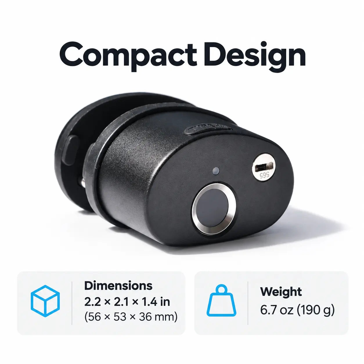 Guard II Biometric Trigger Lock, Fingerprint Gun Lock V.ONEsafe